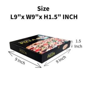 Pizza Boxes 9 inch – Pack of 50pic |